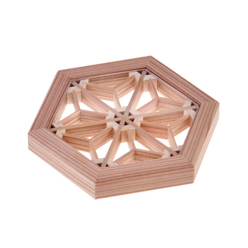 カンダ 組子 さくら コースター 小 600805