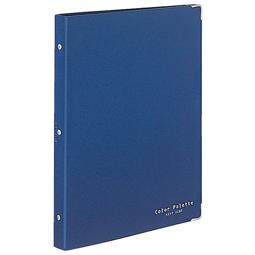コクヨ バインダーノート カラーパレット A4 ネイビーブルー ル-155N-2