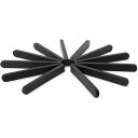 umbra ファンフェア トリベット 鍋敷き 2個入セット ブラック 鍋敷き おしゃれ 鍋置き キッチンツール キッチン 雑貨