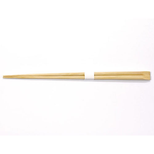 ヤマコー 先細竹・天削箸 50膳入 白帯巻 無塗装