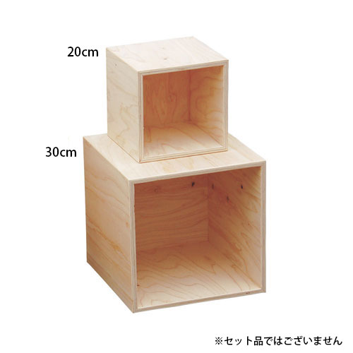 ヤマコー HP 5面体DP BOX 無塗装 30cm