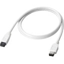 エレコム ELECOM FireWireケーブル(9ピン-6ピン) IE-961WH(2)
