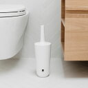 umbra アンブラ コルサ トイレブラシ ホワイト おしゃれ トイレブラシ トイレ掃除 掃除 モノトーン シンプル