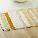 イケヒコ バスマット 吸水性抜群 ふんわり おしゃれ 約45×60cm ベージュ