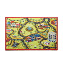 メーカー直送 イケヒコ デスクカーペット 男の子 ロード 110×133cm