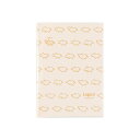 ナカバヤシ ヒポポシリーズ カバーノート A6 方眼5mm罫 32枚 ベージュ HPP-A61S-IV