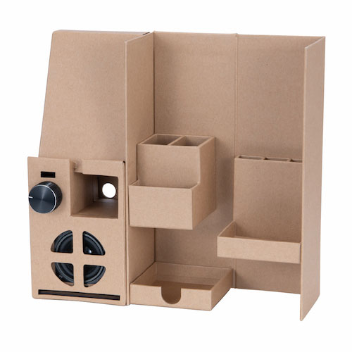 ナカバヤシ ライフスタイルツール スピーカー付タイプ クラフト LST-WS01KR