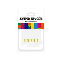 プリンストン PRINCETON ACTIVE STYLUS タッチペン PSA-TPRCP シリーズ用替え芯セット 5個入り きいろ PSA-TPRCPSHI...