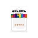 プリンストン PRINCETON ACTIVE STYLUS タッチペン PSA-TPRCP シリーズ用替え芯セット 5個入り だいだいいろ PSA-TPRCPSHINSET-OR