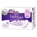 P&G ウィスパー うすさら安心 女性用 吸水ケア 45cc 快適の中量用 22枚入