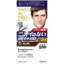 ダリヤ サロンドプロ 無香料ヘアカラー メンズスピーディ 白髪染め 5 自然な褐色