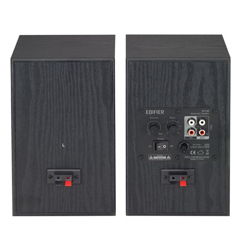 Edifier ブックシェルフ型アクティブスピーカー 入力2系統 PC&AUX ED-R1100-A 日本正規代理店品
