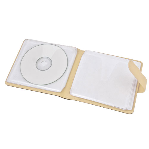 ナカバヤシ Digio2 Blu-ray/CD/DVD用 ディスケース 24枚収納 ブラウン BD-092-24BR