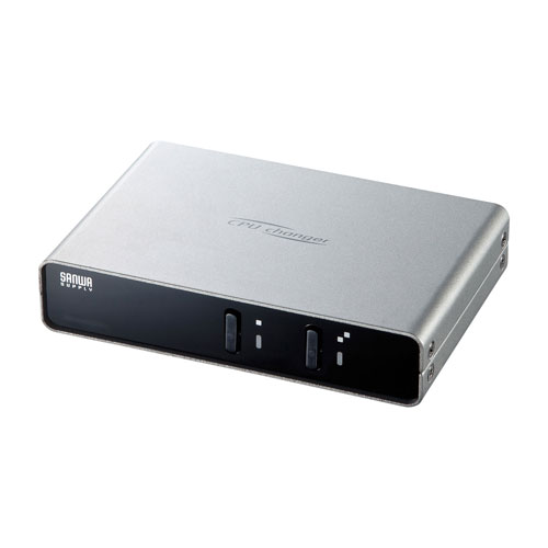 サンワサプライ パソコン自動切替器 2:1 SW-KVM2LPN2