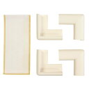 カーボーイ コーナーゴムパット 5cm アイボリー 4個入 BS13