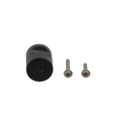 ハイロジック SUS201 ラウンドツマミ φ25mm 黒ニッケル 30938