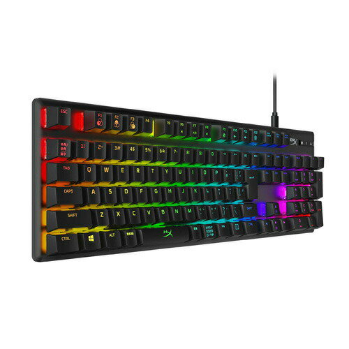 HyperX Alloy Origins 日本語配列 メカニカルゲーミングキーボード Red HX-KB6RDX-JP