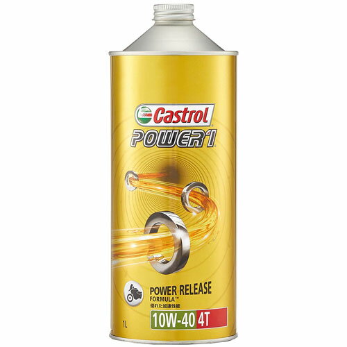 Castrol JXg[ GWIC POWER1 4T 10W-40 1L ֎4TCNGWp  MA2