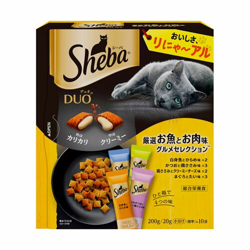 Premium - シーバ デュオ 厳選お魚とお肉味グルメセレクション 200g