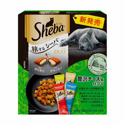 Natural - シーバ デュオ 旅するシーバ 贅沢チーズ味仕立て お魚とチーズの味めぐり 200g