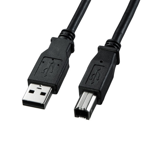 Cable - サンワサプライ USB2.0ケーブル 5m ブラック KU20-5BKK2