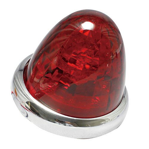 【レビューで1000円OFF】槌屋ヤック 超流星マーカー レッド 12/24V CE163