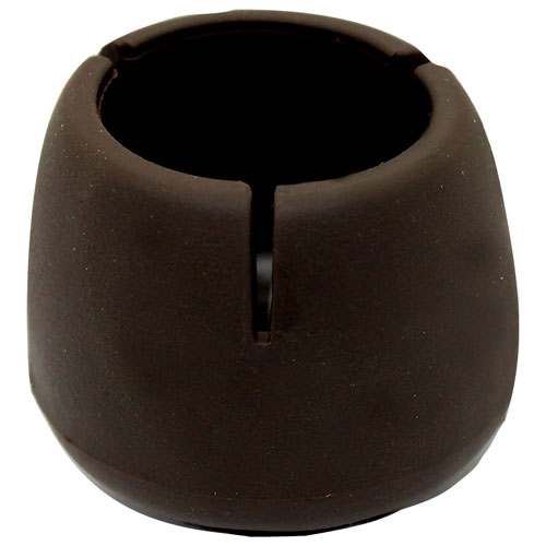 和気産業 ワイドフェルトキャップ 丸脚用 32-45mm 濃茶 BC-713