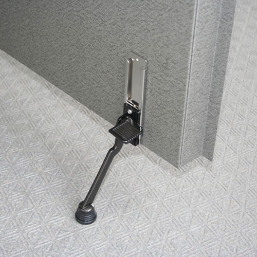 ノムラテック ペダル式ドアストッパー 54×158~28×95mm ダークグレー N-2422 ノムラテック ペダル式ドアストッパー 54×158~28×95mm ダークグレー N-2422