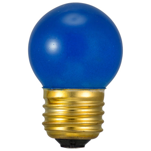 Filament Lamps - オーム電機 ミニボール球 E26 7W ブルー LB-G467-A