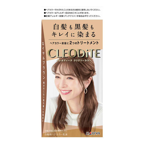 -------------------------------------------------------------- 画像はイメージです。 ※ PC環境により実際の色味や質感と異なって表示される場合がございます。 ※ 部品・パーツなどの一部の商品では本体の商品画像を使用しております。 ※ 製品の仕様・画像・パッケージは、メーカー側から予告なく変更される場合があります。 -------------------------------------------------------------- ■白髪を気にせず、自分らしい髪色を楽しめるヘアカラー。■ヘアカラー前後の2つのトリートメント付きで、髪や頭皮を大切にしながら染められます。■表示成分/全成分(1剤)、有効成分…トルエン-2.5-ジアミン、パラアミノフェノール、メタアミノフェノール、レゾルシン、5-アミノオルトクレゾール、その他の成分…亜硫酸ナトリウム、エタノール、エデト酸四ナトリウム四水塩、塩化アルキルトリメチルアンモニウム、加水分解シルク液、高重合メチルポリシロキサン(1)、シア脂、スクワラン、ステアリルアルコール、精製水、セタノール、濃グリセリン、フェノキシエタノール、ホホバ油、ポリ塩化ジメチルジメチレンピロリジニウム液、ポリオキシエチレンセチルエーテル、メチルポリシロキサン、モノエタノールアミン、流動パラフィン、L-アスコルビン酸、香料(2剤)、有効成分…過酸化水素、その他の成分…エタノール、塩化ステアリルトリメチルアンモニウム、水酸化カリウム、精製水、セタノール、ヒドロキシエタンジホスホン酸液、ポリオキシエチレンステアリルエーテル、流動パラフィン(プレトリートメント)、成分…水、エタノール、BG、グリセリン、加水分解シルク、水酸化K、乳酸、ヒドロキシエチルセルロース、ヒバマタエキス、ポリクオタニウム-10、メチルパラベン、EDTA-2Na(アフターヘアパックAF)、成分…水、ジメチコン、セタノール、グリセリン、BG、ベヘントリモニウムクロリド、オレイン酸オレイル、加水分解野菜タンパクPG-プロピルシラントリオール、グルタミン酸、ラフィノース、ダイマージリノール酸水添ヒマシ油、アミノプロピルジメチコン、エタノール、クエン酸、クエン酸Na、ステアルトリモニウムクロリド、メチルパラベン、香料■原産国：日本【使用方法】(1)2剤に1剤を全量加え、キャップをしめ、上下によく振って混ぜ合わせます。(2)ブラシ型ノズルに付け替え、髪全体に、ムラなく塗ります。(3)充分になじませた後、25分ほど放置し、よくすすぎ、シャンプー、コンディショナーで仕上げます。必要に応じて付属のアフタートリートメントを使用してください。※混合乳液、すすぎ湯が目に入らないように特に注意してください。【使用量の目安】・約1回分セミロングヘア(肩につく程度)・髪の長い方、髪の量が多い方は2箱ご準備ください。・分けて使うことはできません。(使い切りタイプ)・白髪の多い方は、仕上がりイメージより明るく仕上がることがあります。・仕上がりの色、白髪の目立ちにくさは、もとの髪色、白髪の量、髪質、室温、放置時間等により異なります。・すでに暗めの色に染めてある髪は、その色より明るく染め変えることは困難です。・ヘアカラー、ブリーチ、パーマを繰り返しお使いになり、著しく髪が傷んでいる方はご使用をおやめください。【注意】・ヘアカラーでかゆみ、発疹、発赤がでたことのある方は、絶対に使用しないでください。・次の方は使用しないでください(1)今までに本品に限らずヘアカラーでかぶれたことのある方。(2)今までに染毛中または直後に気分の悪くなったことのある方。(3)皮膚アレルギー試験(パッチテスト)の結果、皮膚に異常を感じた方。(4)頭皮あるいは皮膚が過敏な状態になっている方(病中、病後の回復期、生理時、妊娠中等)(5)頭、顔、首筋にはれもの、傷、皮膚病がある方。(6)腎臓病、血液疾患等の既往症がある方。(7)体調不良の症状が持続する方(微熱、倦怠感、動悸、息切れ、紫斑、出血しやすい、月経等の出血が止まりにくい等)・薬液や洗髪時の洗い液が目に入らないようにしてください。・眉毛、まつ毛には使用しないでください。・幼小児の手の届かないところに保管してください。・高温や直射日光を避けて保管してください。・幼小児には、使用しないでください。・混合乳液は、容器に入ったままで放置しないでください。・ガスが発生し、容器が破裂したりあふれ出たりして周りを汚すおそれがあります。・残った混合乳液は効果がありませんので、必ず捨ててください。 【発売元、製造元、輸入元又は販売元】ダリヤ 商品区分：医薬部外品広告文責：ナチュラルウェブ株式会社TEL：03-6423-0750※パッケージ・内容等予告なく変更する場合がございます。 【メーカー・ブランド】 DARIYA / だりや カラーバリエーション プレトリートメント 美容院 白髪染め 黒髪染め ファッションカラー 【#194】　