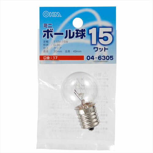 ŵ ߥ˥ܡ G30 E17/15W ꥢ LB-G3715-C