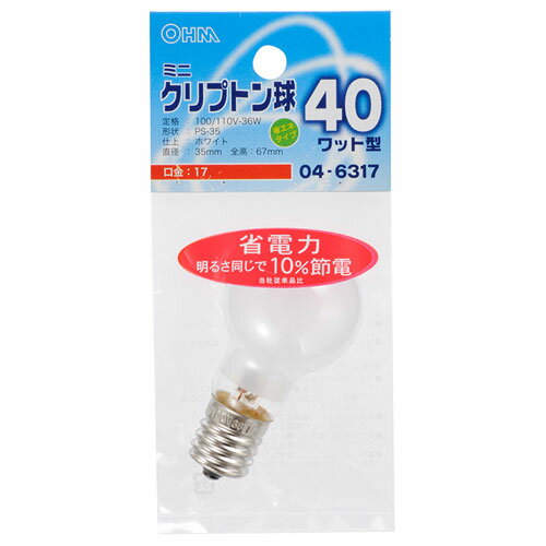 ŵ ߥ˥ץȥPS35 40Wۥ磻 LB-PS3740K-W
