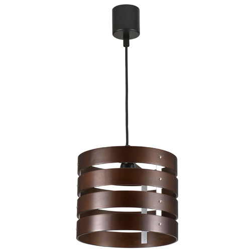 オーム電機 ペンダントライト 木枠 1灯 電球別売 LT-Y10CW