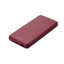 yzGR ELECOM oCobe[ 10000mAh e 15W/3A 15W/3A o Type-C~1 o USB-A~1 [d bh DE-C38-10000RD