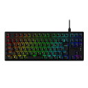 【送料無料】HyperX Alloy Origins Core RGB PBTメカニカルゲーミングキーボード テンキーレス HyperX赤軸 日本語配列 639N7AA#ABJ