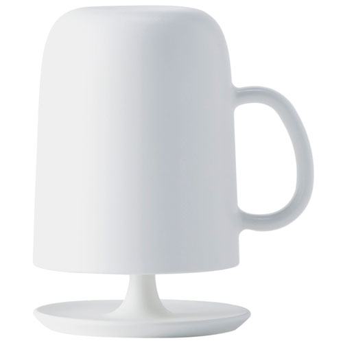 【5%OFFクーポン配布中】マーナ コップ取っ手付き スタンドセット ホワイト W613W