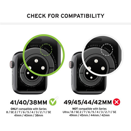 URBAN ARMOR GEAR LUCENT Apple Watch 41/40/38mm用バンド ピンクサンド UAG-UAWSL-PS 日本正規代理店品