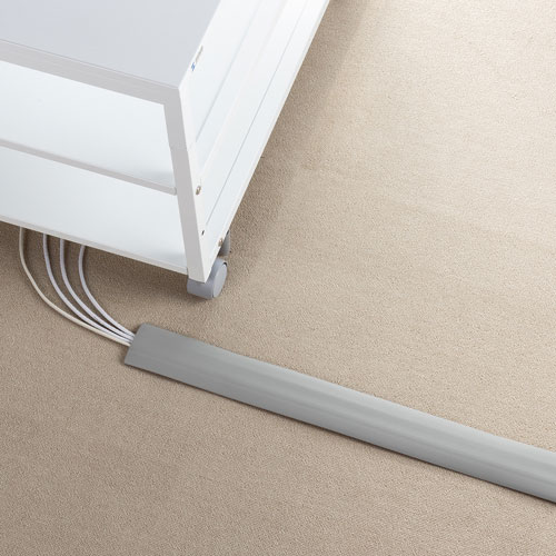 サンワサプライ ソフトケーブルカバー グレー CA-65N2