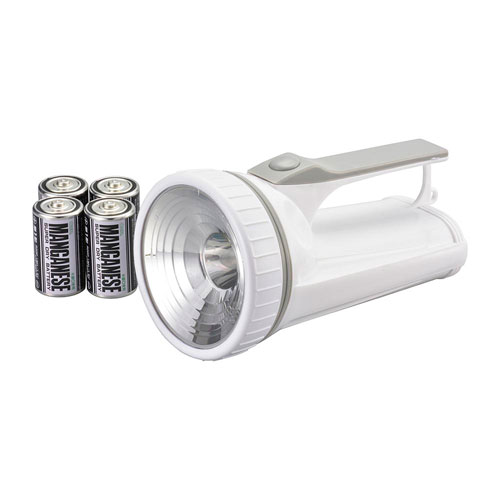 オーム電機 LED強力ライト 3W 乾電池付き 240ルーメン LPP-24B5