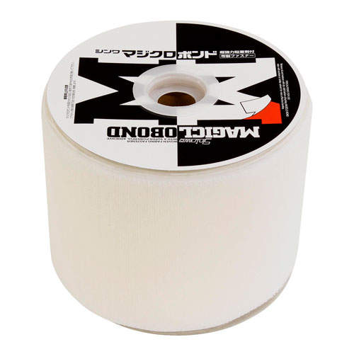 伸和 マジクロボンド粘着付 B面 白 100mm幅×5M巻 2W3L5UC1005W