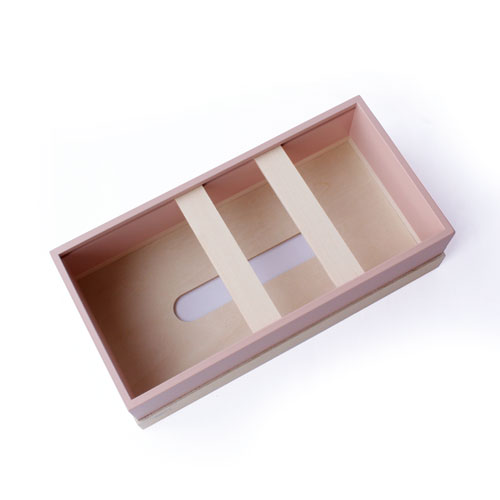 ヤマト工芸 T CUBE ティーキューブ ティッシュケース コーラルピンク YK19-102 ティッシュボックス 木製 ウッド ナチュラル モダン シンプル 日本製 [3]