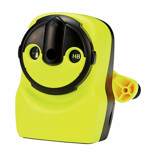 クツワ 鉛筆けずり トガロ 蛍光イエロー RS034YE