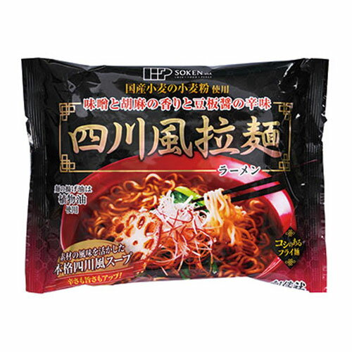 創健社 四川風拉麺 シセンフウラーメン 110.2g 麺類