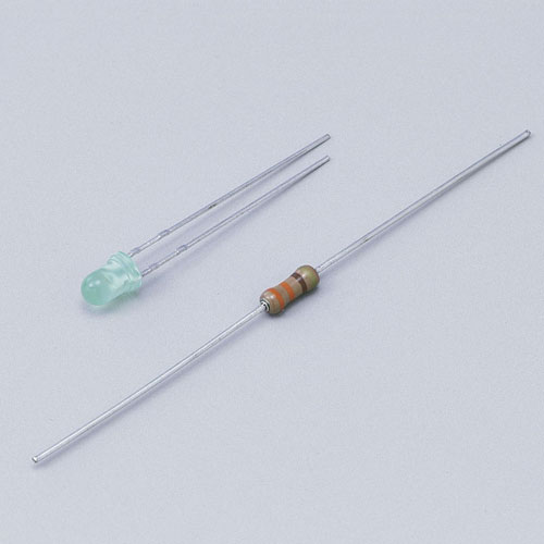 エルパ ELPA LED 発光ダイオード φ3mm グリーン HK-LED3H（G）