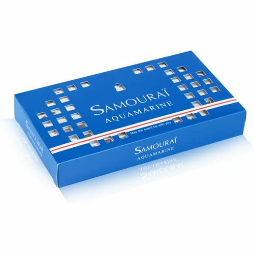 SAMOURAI サムライ アクアマリン フレグランスボックス 170g SAMOURAI サムライ アクアマリン フレグランスボックス 170g
