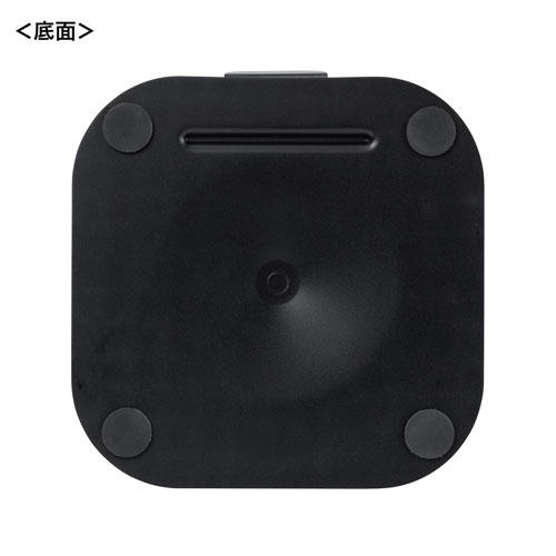 サンワサプライ ゲームコントローラースタンド ヘッドフォンホルダー付 ブラック J...
