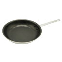 フッ素樹脂コート アルミフライパン グリップ付 27cm 10インチ