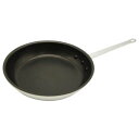 フッ素樹脂コート アルミフライパン グリップ付 32cm 12インチ