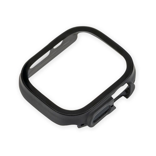 ナカバヤシ Digio2 AppleWatch Ultra用 高硬度9Hガラス+ケース ブラック 49mm SMWC-AW491BK ナカバヤシ Digio2 AppleWatch Ultra用 高硬度9Hガラス+ケース ブラック 49mm SMWC-AW491BK