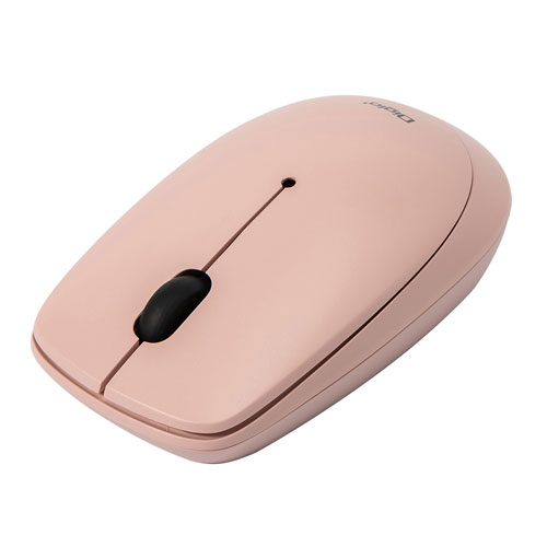 （まとめ）バッファロー 有線光学式マウス 静音3ボタン Mサイズ レッド BSMOU27SMRD 1個【×5セット】